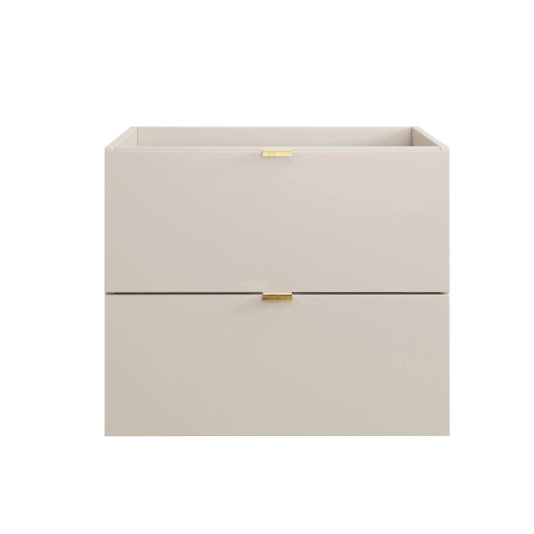 Szafka pod umywalkę 60cm 2 szuflady Kaszmirowy Mat DALIA CASHMERE 82-60-46-2S, Comad